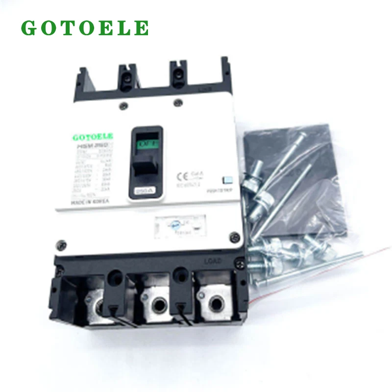HGM স্টাইল মোল্ডেড কেস সার্কিট ব্রেকার 3P 100A - 800A