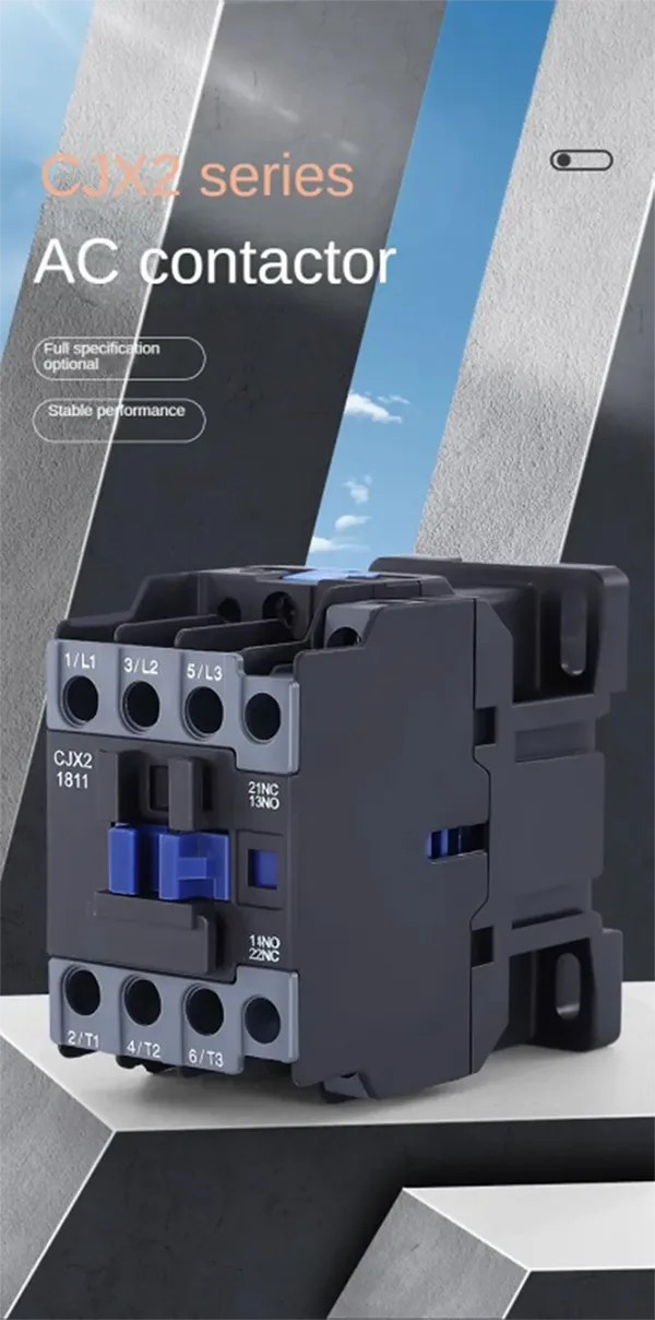 CJX2-1811 18A 3 Pole AC Contactor