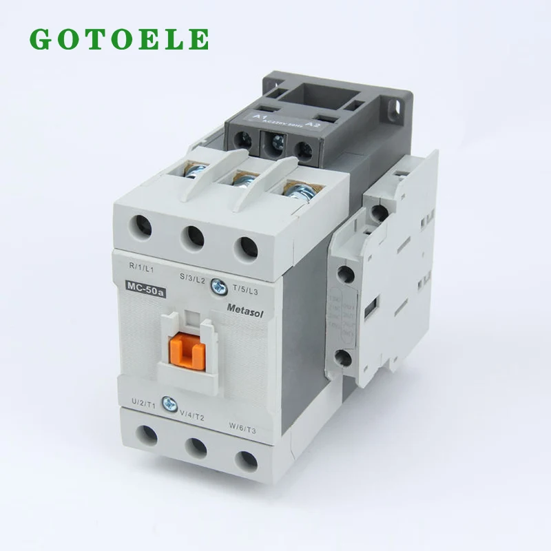MC100A AC ম্যাগনেটিক কন্টাক্টর 3P 100A 55KW 150A